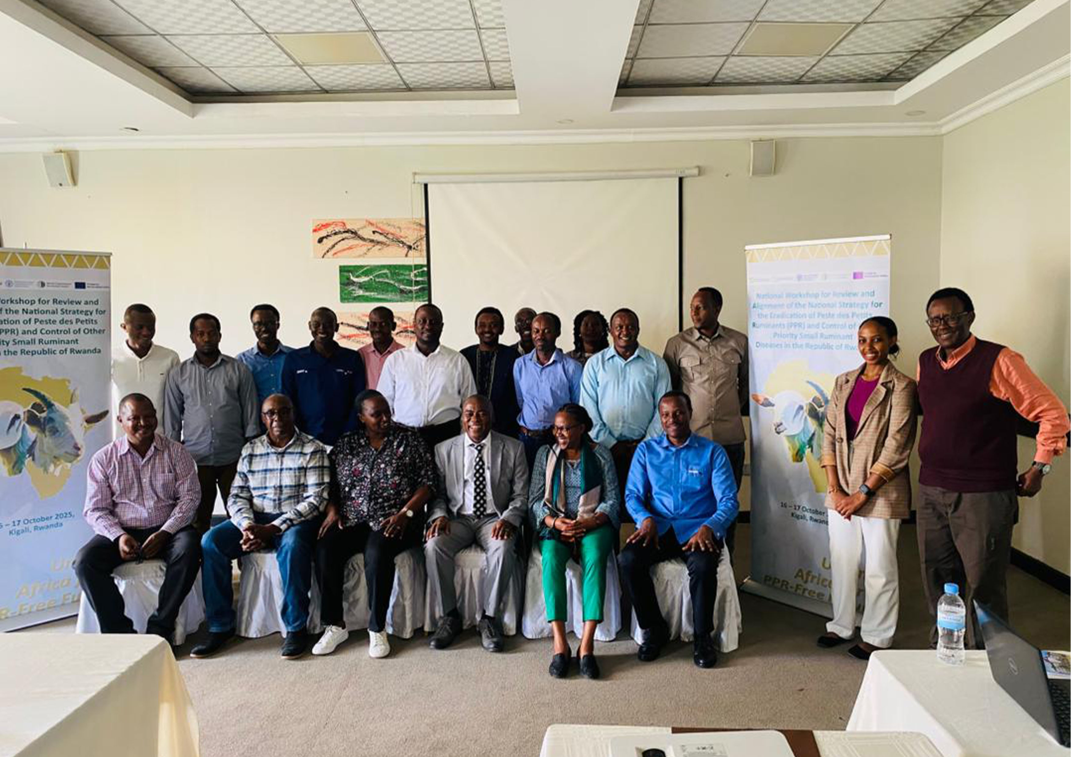 Atelier National visant à Examiner et à aligner la Stratégie Nationale Rwandaise d'Eradication de la PPR 2024-2030 sur les cadres mondiaux et continentaux