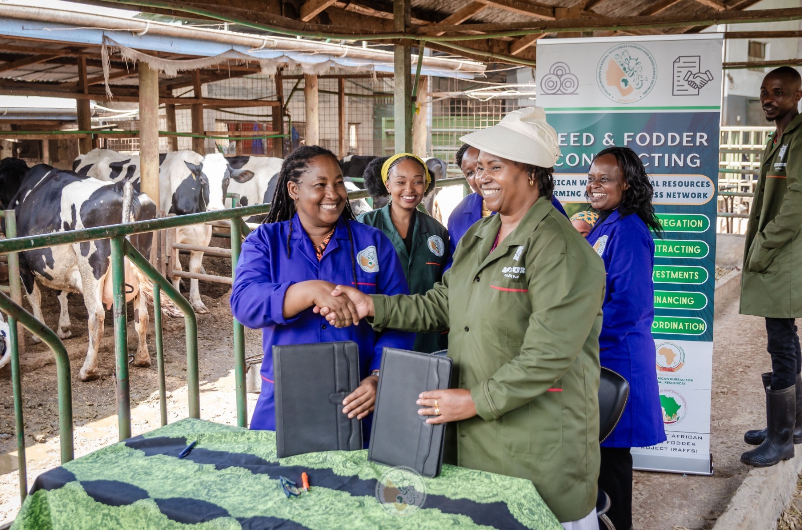 AWARFA Kenya’s First Major Contract with Kuzuri Farm Promises Consistent Feed Supply and Livestock Growth