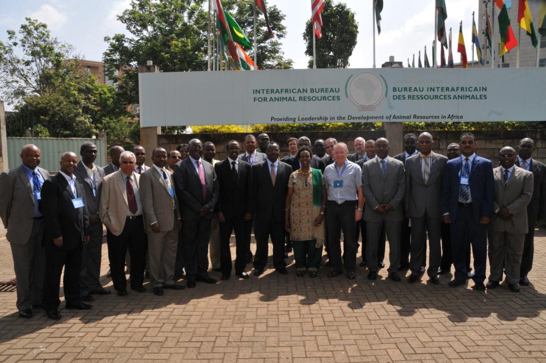 © 2014 AU-IBAR. Participants at meeting of the Guiding Group for the formulation of the Continental Livestock Development Strategy