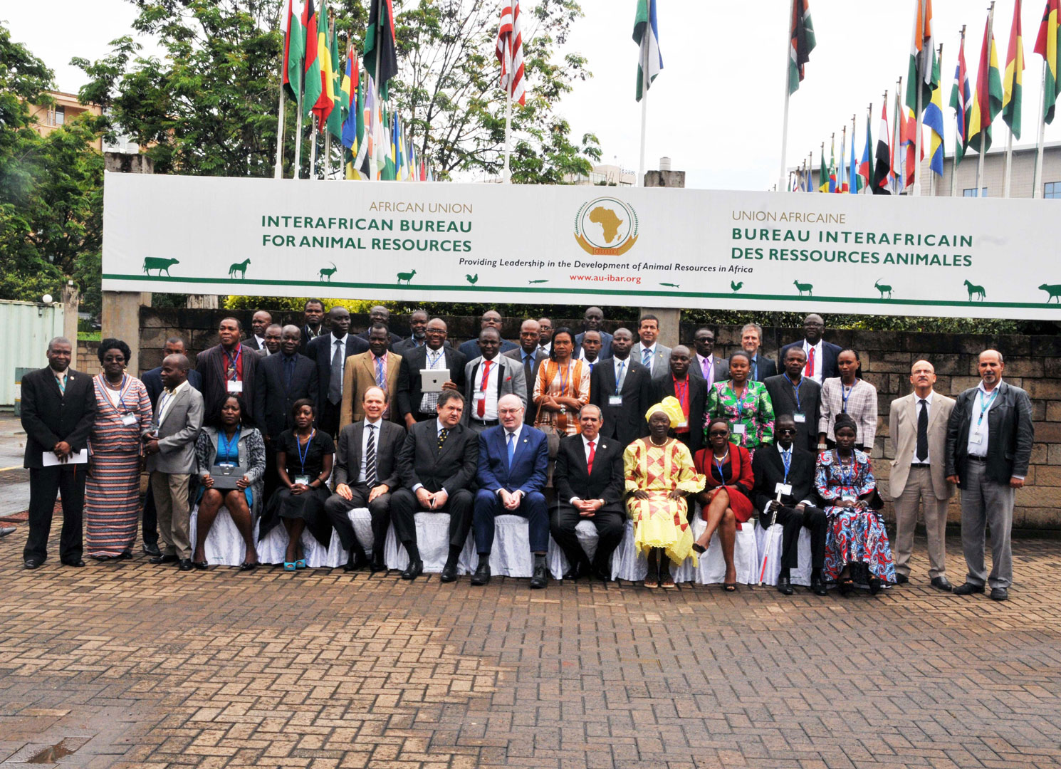  © 2015 AU-IBAR. Group photo of the participants at the continental workshop.