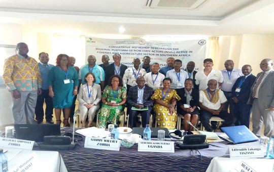  © 2018 AU-IBAR. Establishment of the Southern African Regional Platform for Non-State Actors in Fisheries and Aquaculture ; 17th to 19th April, 2018 Nairobi, Kenya