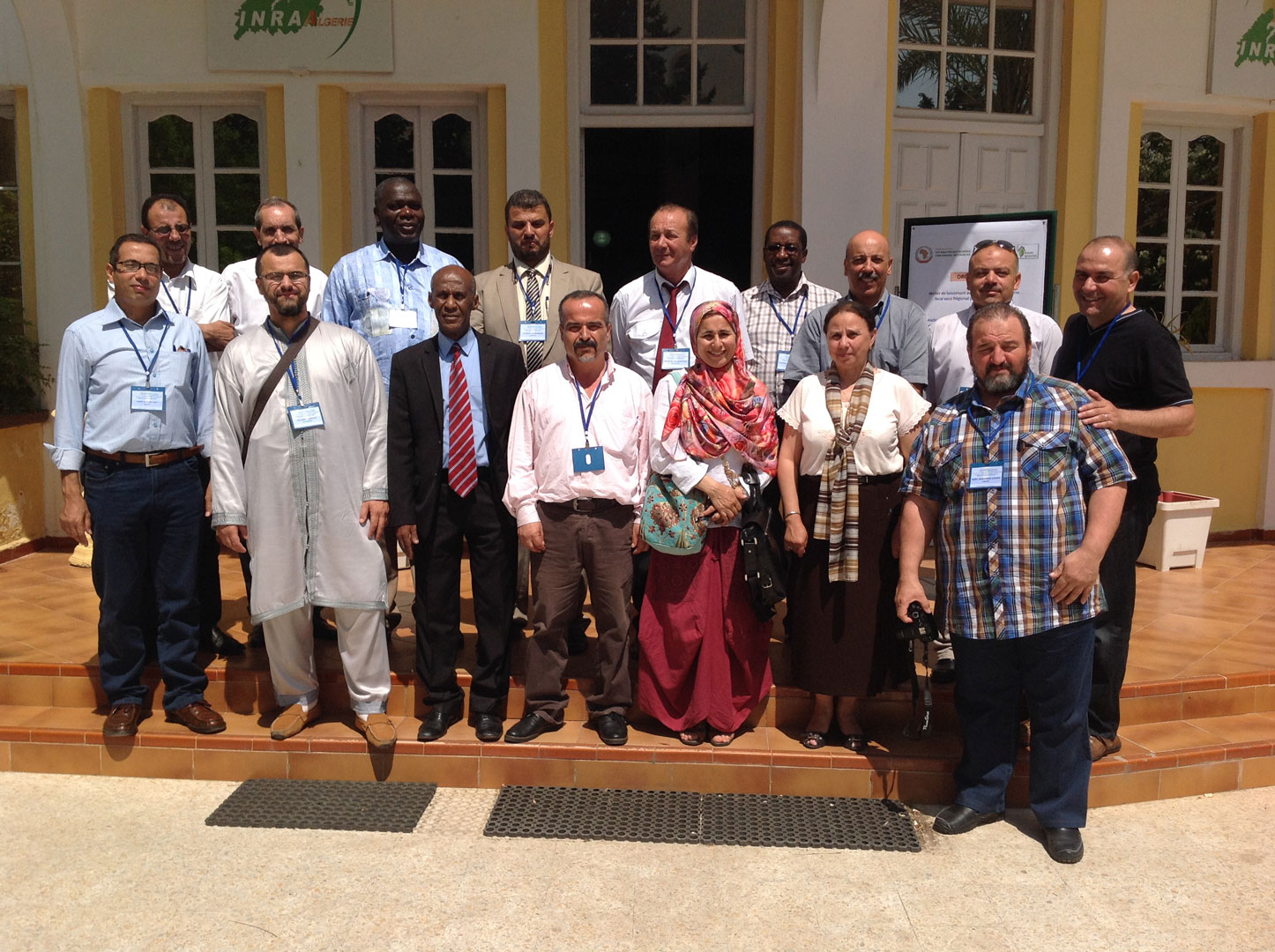 © 2014 AU-IBAR. Group photo of all the participants Workshop "Regional Workshop on the Establishment of the Sub-Regional Focal Point for Animal Genetic Resources for North Africa".
