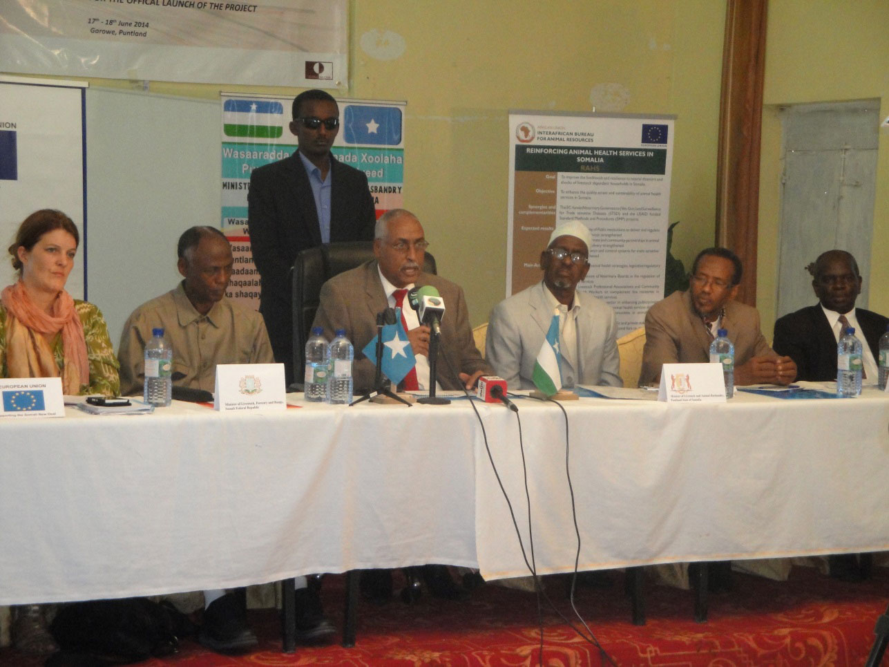 AU-IBAR and the European Union Launch a New Project for Reinforcing Animal Health Services in Somalia