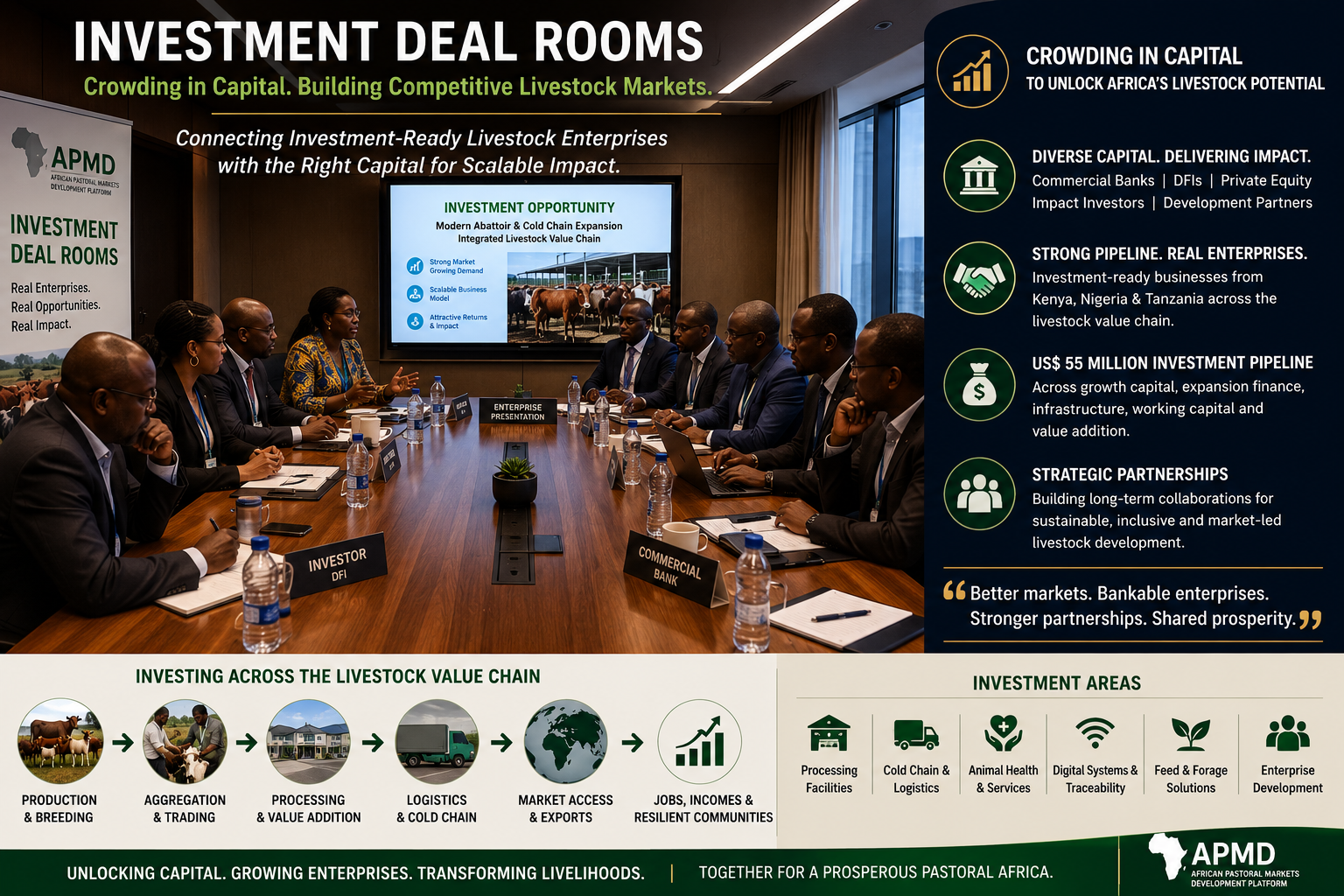 1st African Pastoral Markets Forum opens up a US$55 million pastoral livestock investment pipeline
