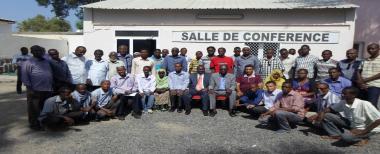© 2015 AU-IBAR. Participants of the National Workshop for Creating a Disease Declaration System for Community Based Djibouti held at Hotel Rayan in Djibouti from 14 to 15 October 2015.